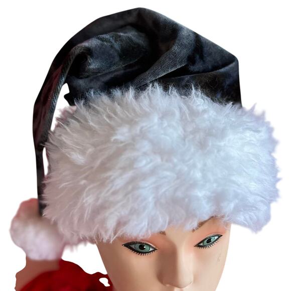 Handcrafted Tie-Dye Santa Hat - Picture 3 of 8